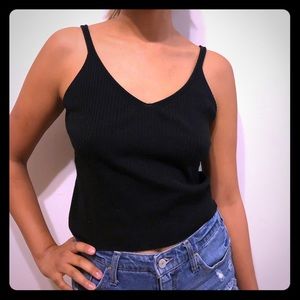 H&M black tank top